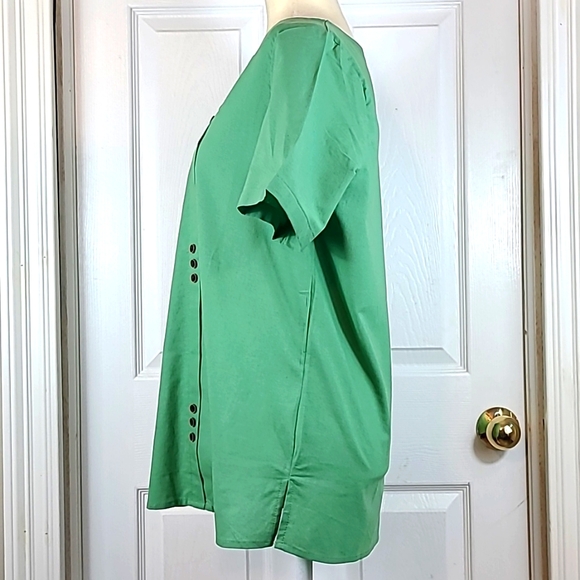 Fish Print Blouse - Picture 7 of 12